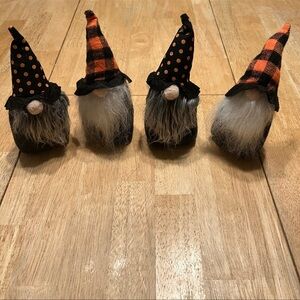 🎃🎃 Sale 3 For $15 🎃🎃 4 Halloween Gnomes